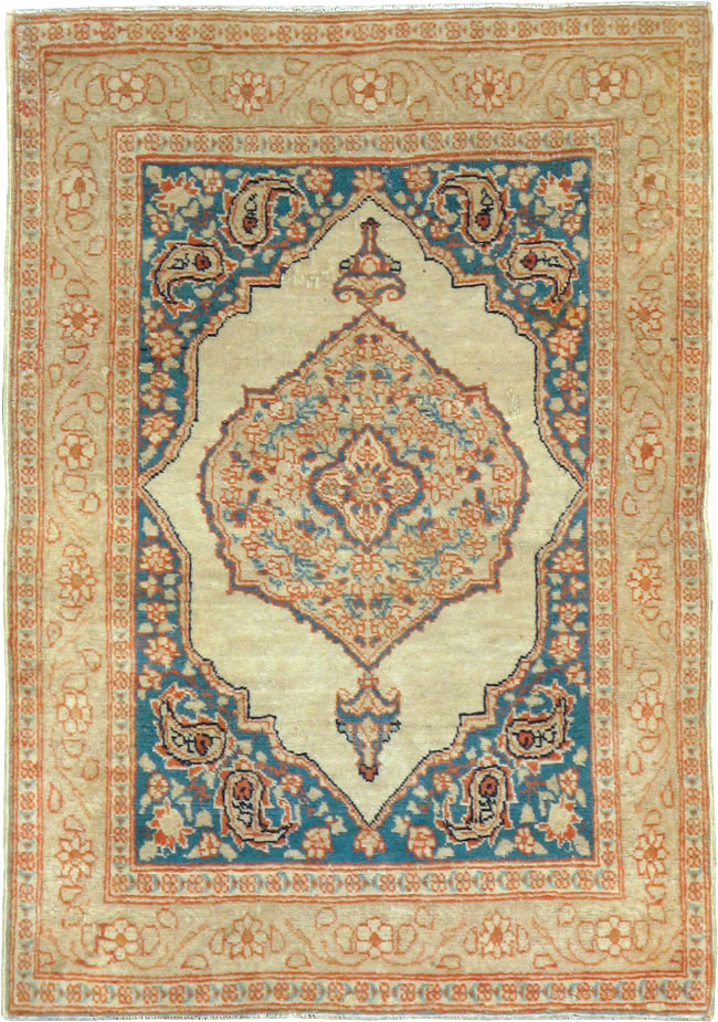 Antique Persian Tabriz Hagi Jalili Rug, No.18481 - Staging