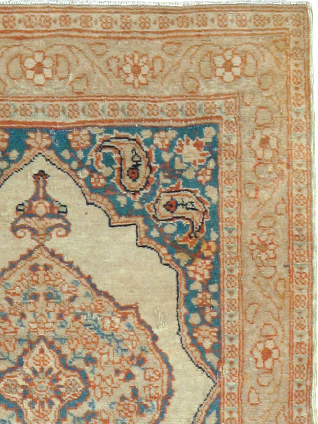 Antique Persian Tabriz Hagi Jalili Rug, No.18481 - Staging
