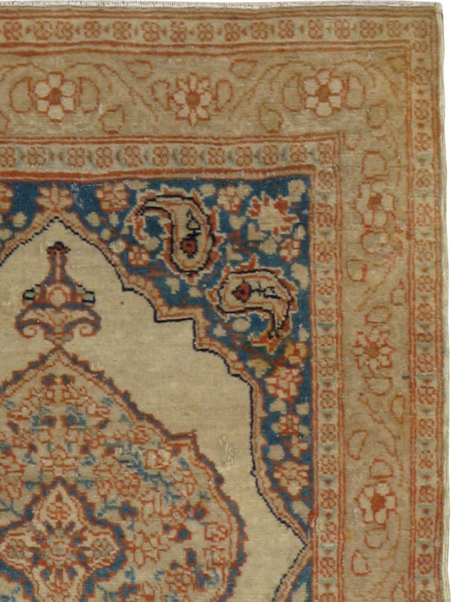 Antique Persian Tabriz Hagi Jalili Rug, No.18481 - Staging