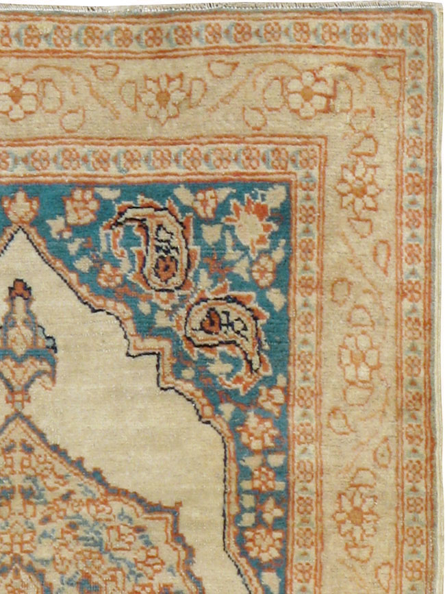 Antique Persian Tabriz Hagi Jalili Rug, No.18481 - Staging
