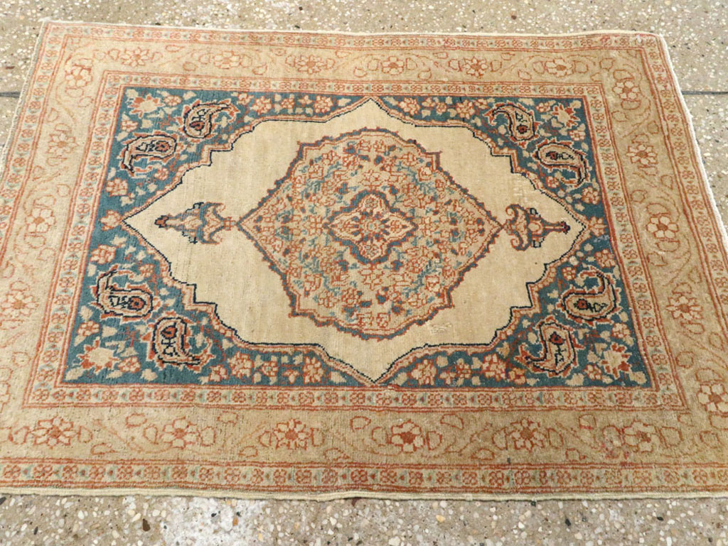 Antique Persian Tabriz Hagi Jalili Rug, No.18481 - Staging