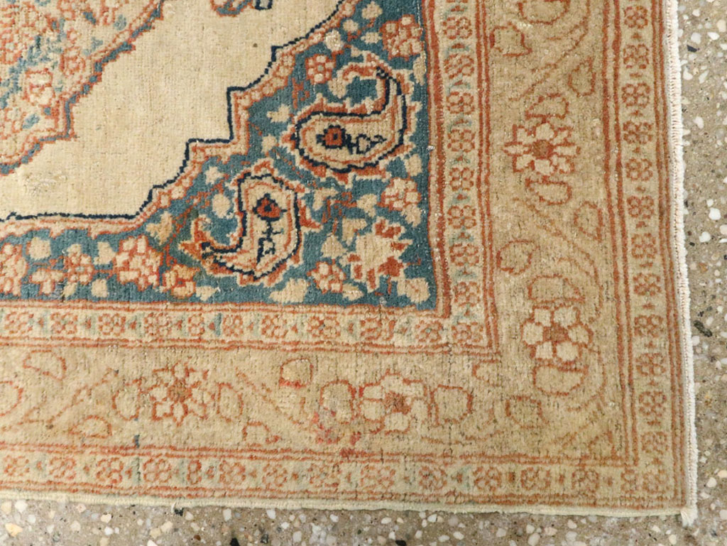 Antique Persian Tabriz Hagi Jalili Rug, No.18481 - Staging