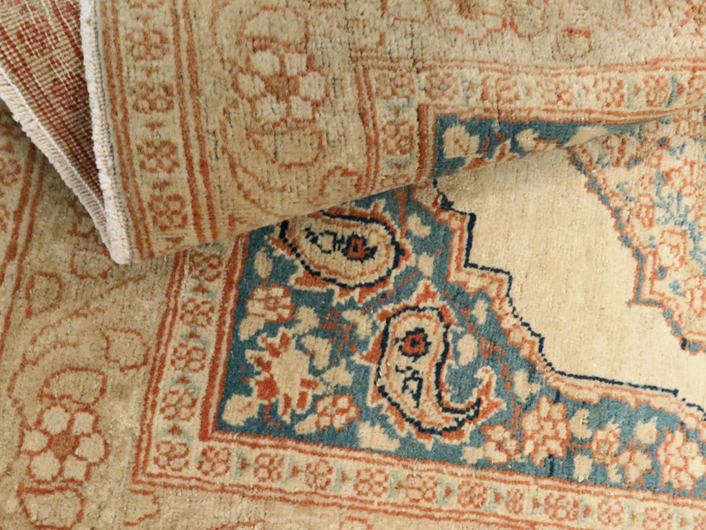 Antique Persian Tabriz Hagi Jalili Rug, No.18481 - Staging