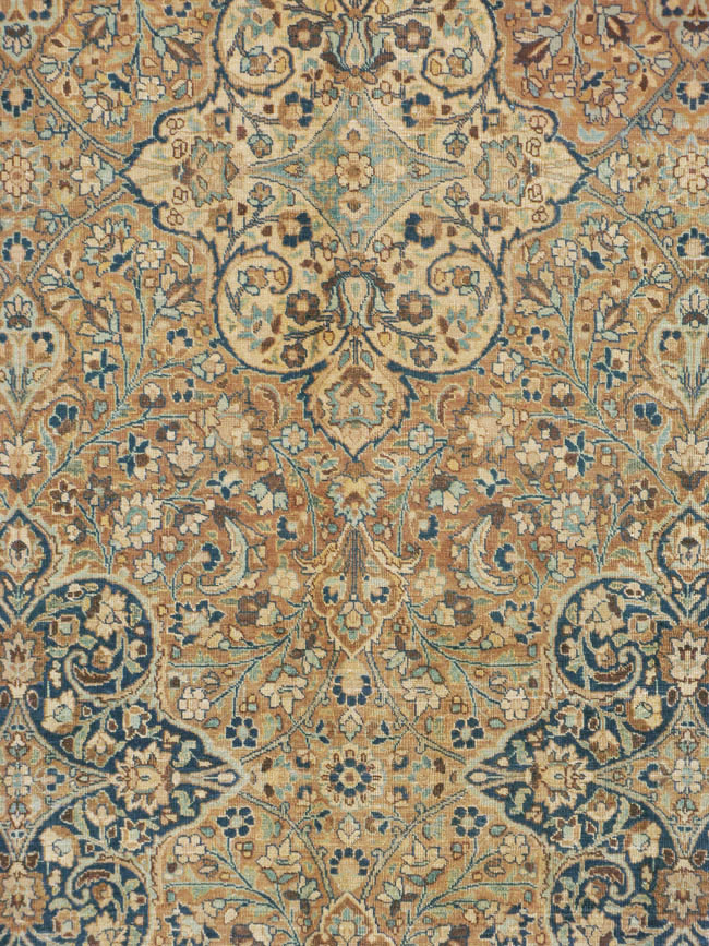 Antique Persian Mashad Carpet, No.18484 - Staging