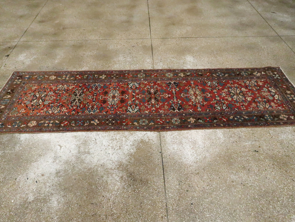 Antique Persian Karajeh Runner, No.18512 - Staging