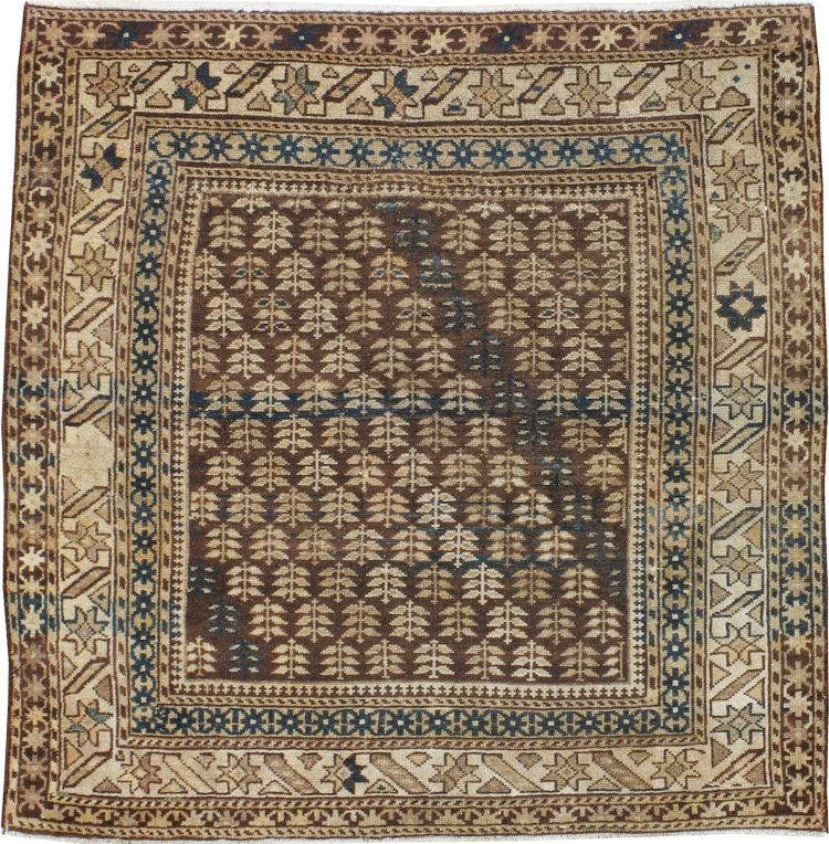 Vintage Persian Malayer Rug, No.18525 - Staging