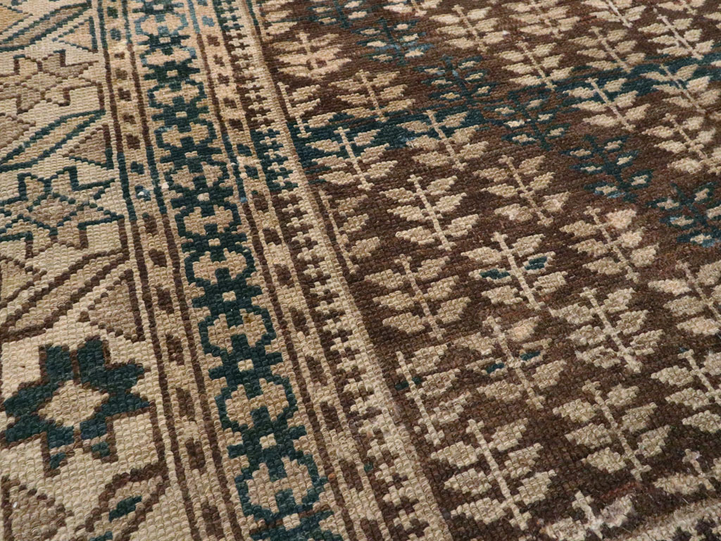 Vintage Persian Malayer Rug, No.18525 - Staging