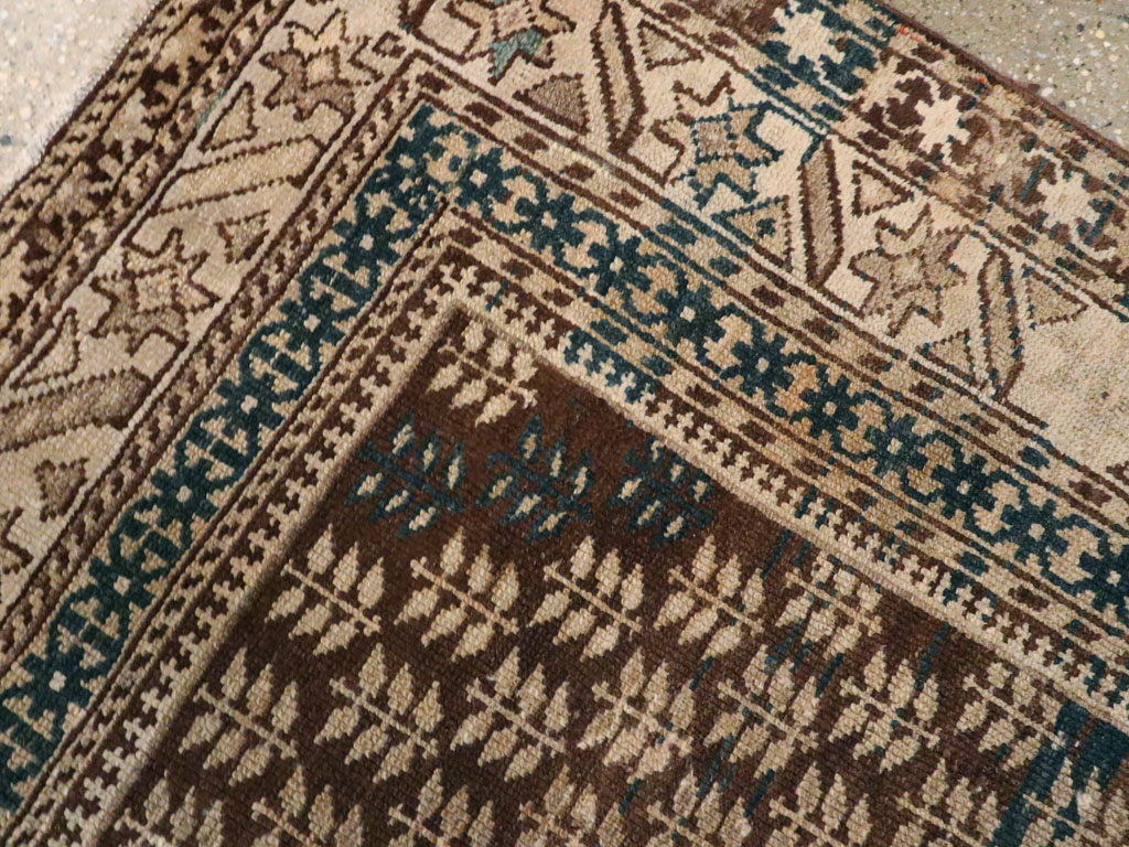 Vintage Persian Malayer Rug, No.18525 - Staging