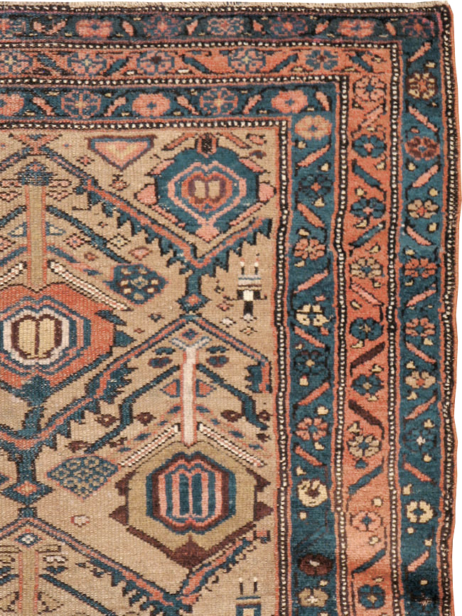 Antique Persian Serab Rug, No.18548 - Staging