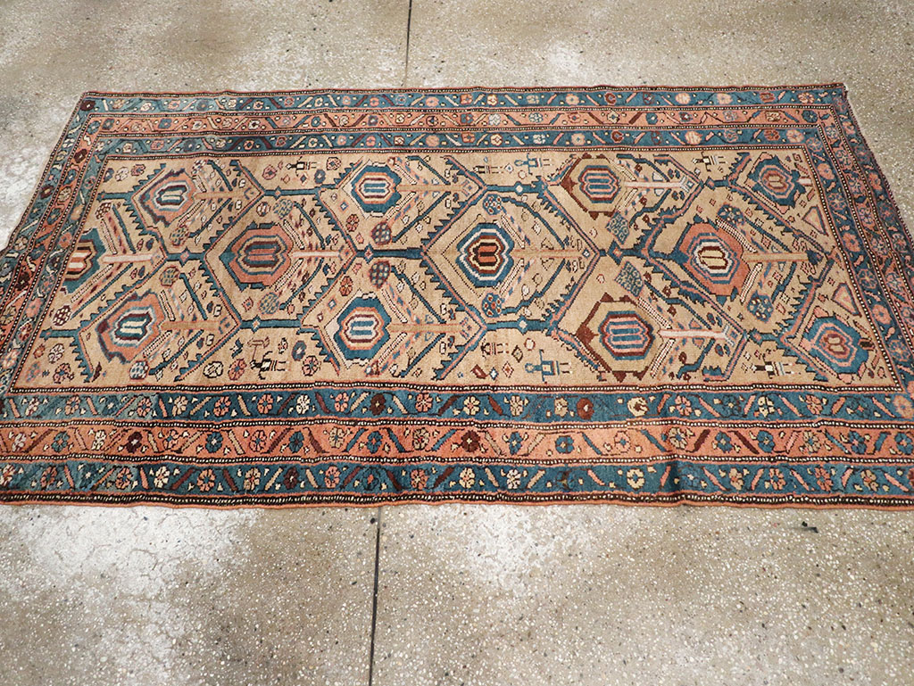 Antique Persian Serab Rug, No.18548 - Staging