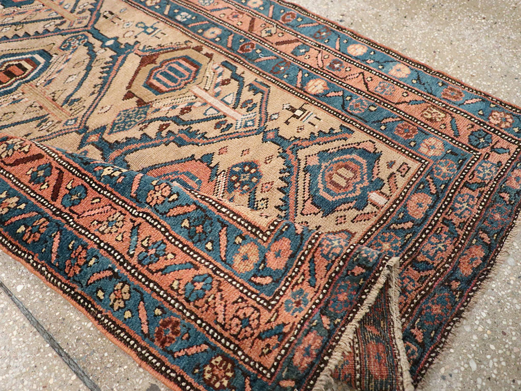 Antique Persian Serab Rug, No.18548 - Staging