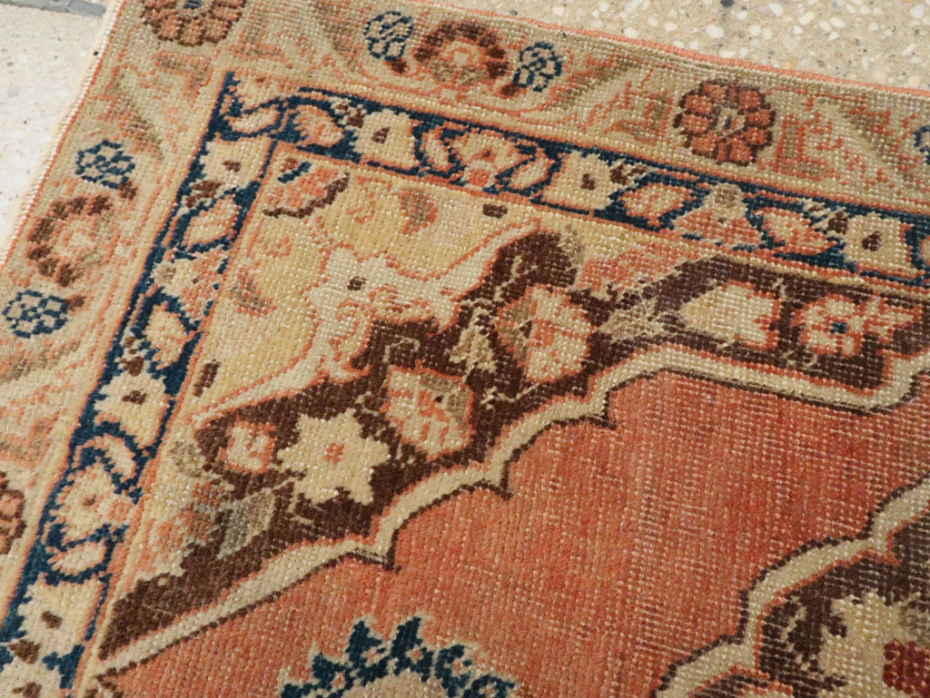 Antique Persian Tabriz Rug, No.18558 - Staging