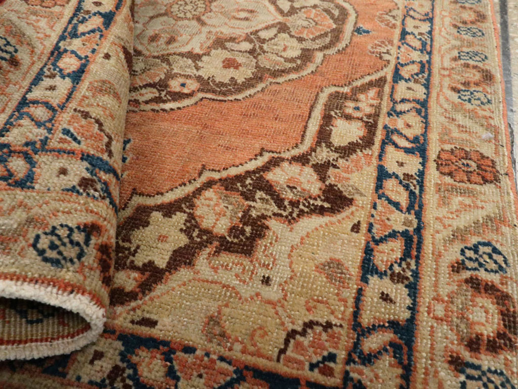 Antique Persian Tabriz Rug, No.18558 - Staging