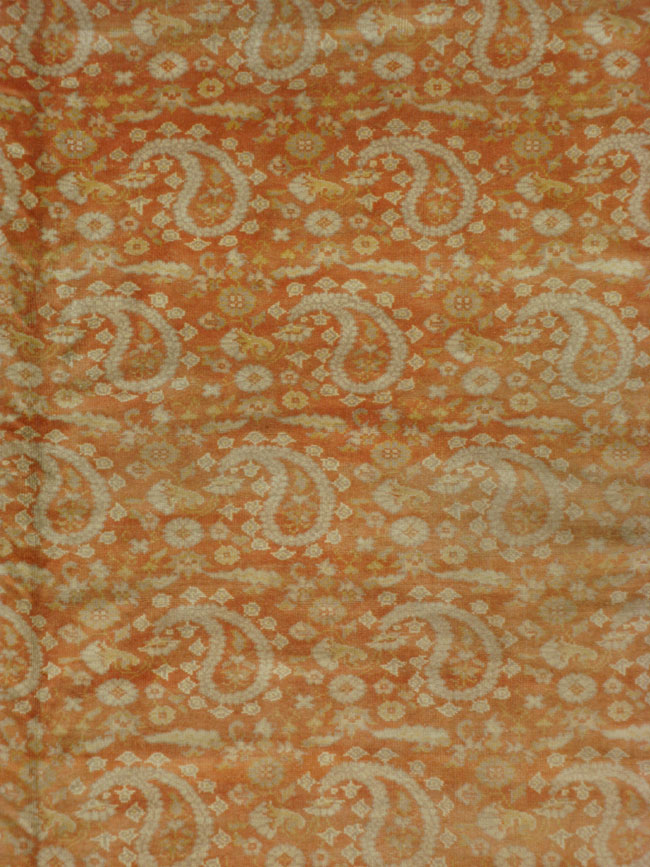 Antique Turkish Oushak Carpet, No.18569 - Staging