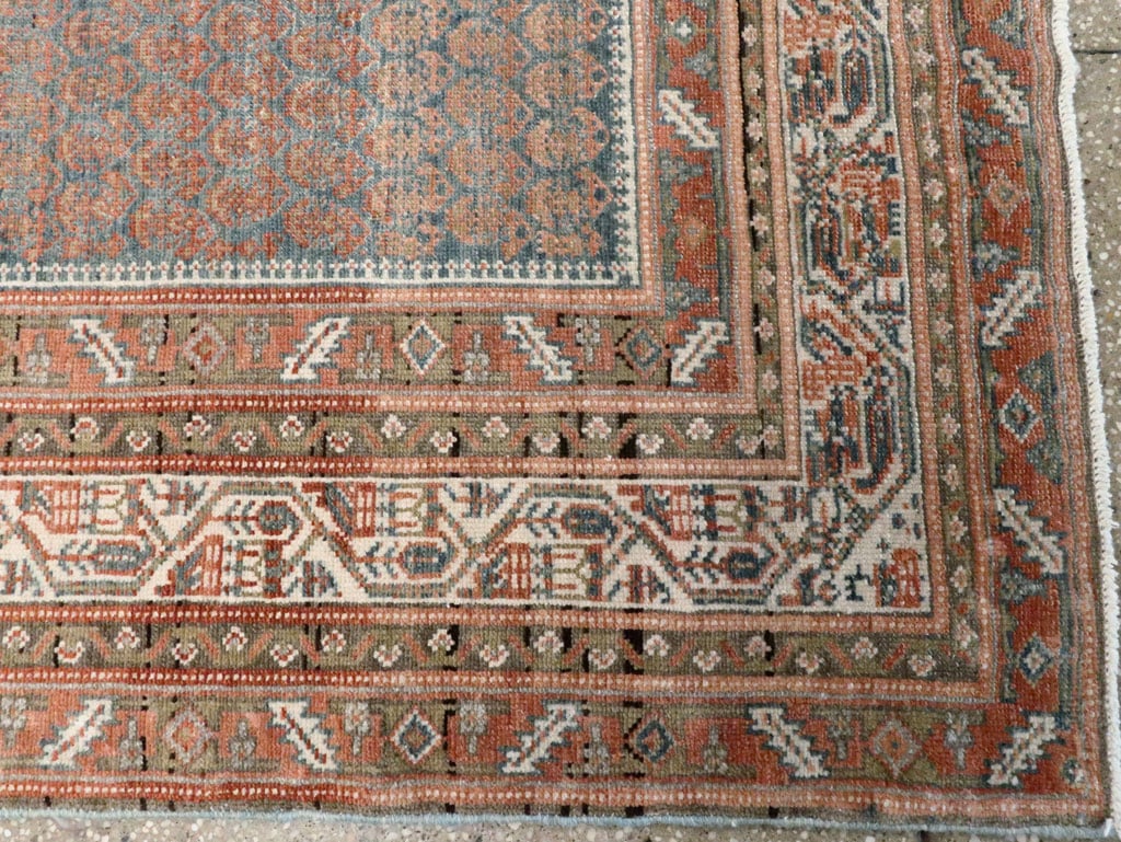 Antique Persian Malayer Runner, No.18575 - Staging