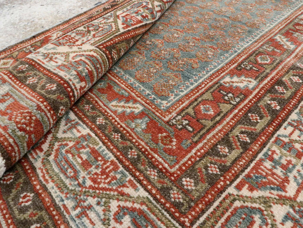 Antique Persian Malayer Runner, No.18575 - Staging