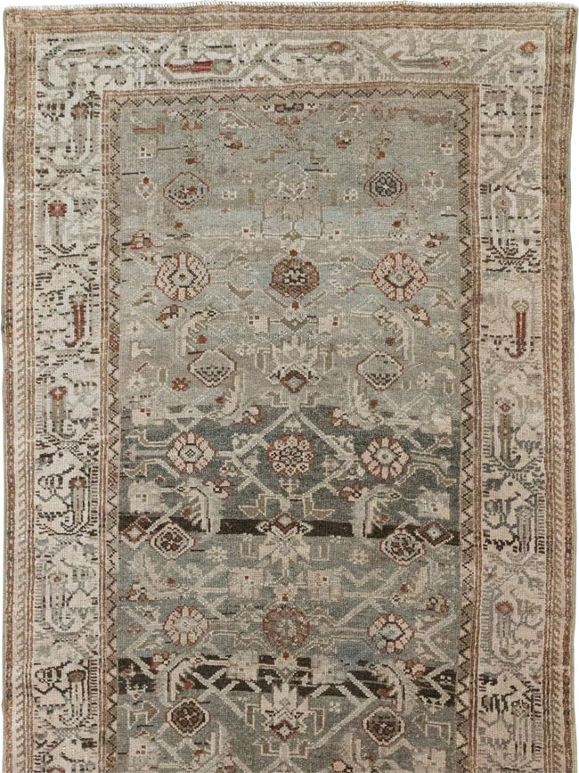 Antique Persian Malayer Runner, No.18576 - Staging