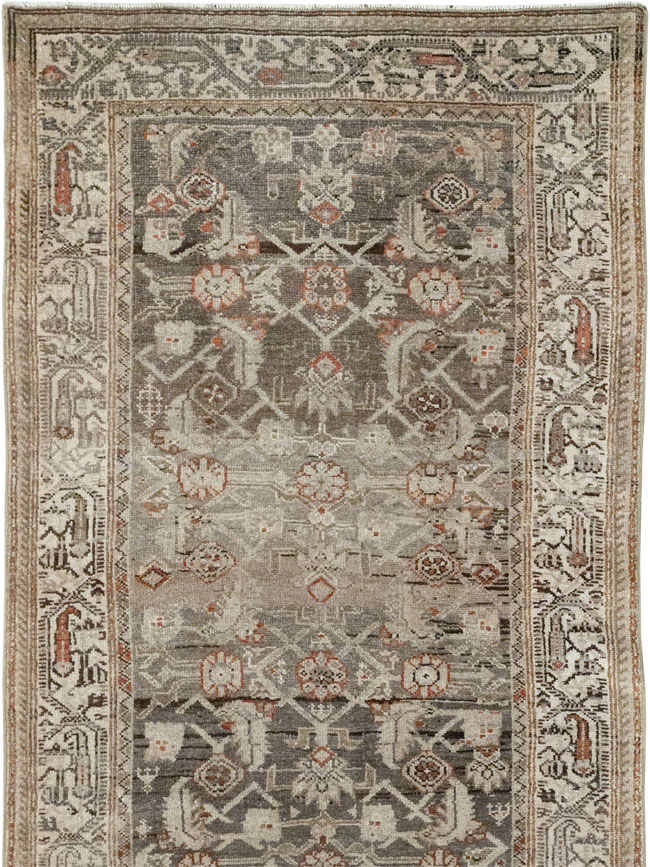 Antique Persian Malayer Runner, No.18576 - Staging