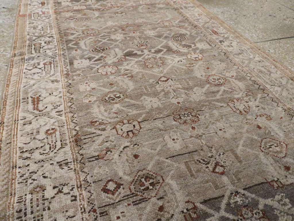 Antique Persian Malayer Runner, No.18576 - Staging