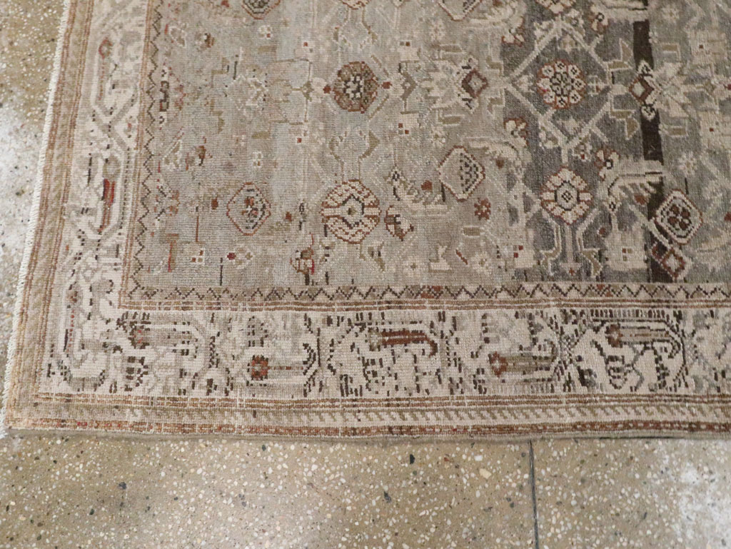 Antique Persian Malayer Runner, No.18576 - Staging