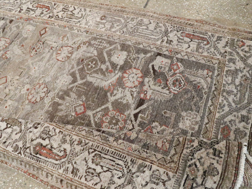 Antique Persian Malayer Runner, No.18576 - Staging