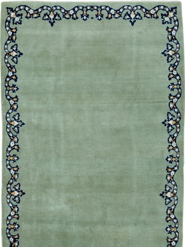 Vintage Persian Kashan Runner, No.18586 - Staging