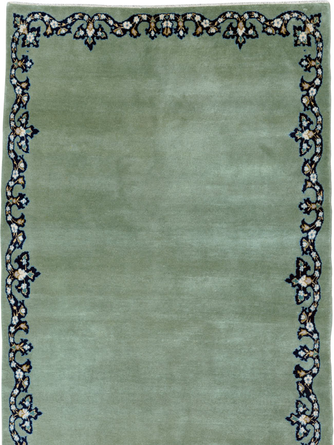 Vintage Persian Kashan Runner, No.18586 - Staging