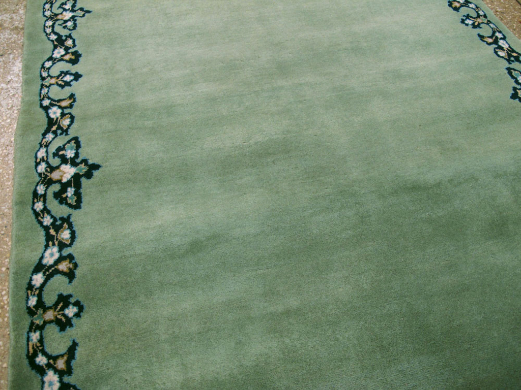 Vintage Persian Kashan Runner, No.18586 - Staging