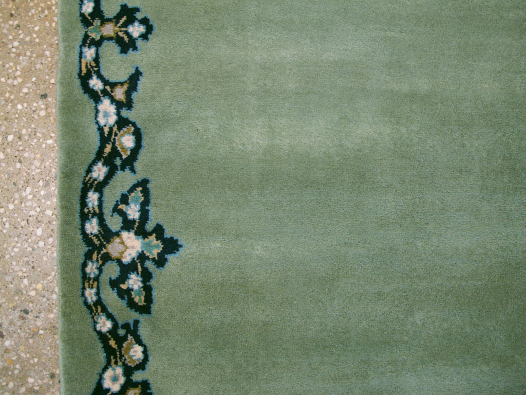 Vintage Persian Kashan Runner, No.18586 - Staging