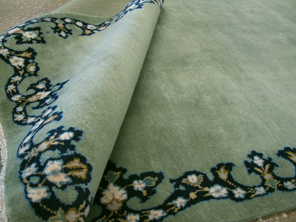 Vintage Persian Kashan Runner, No.18586 - Staging