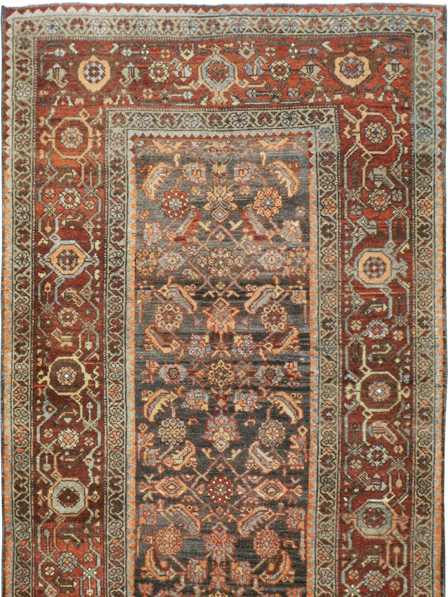 Antique Persian Malayer Runner, No.18589 - Staging