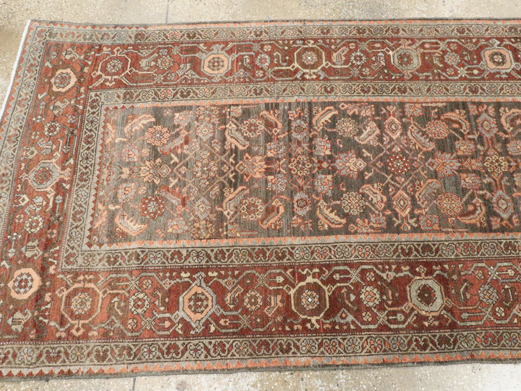 Antique Persian Malayer Runner, No.18589 - Staging