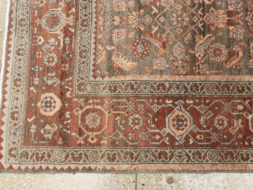 Antique Persian Malayer Runner, No.18589 - Staging