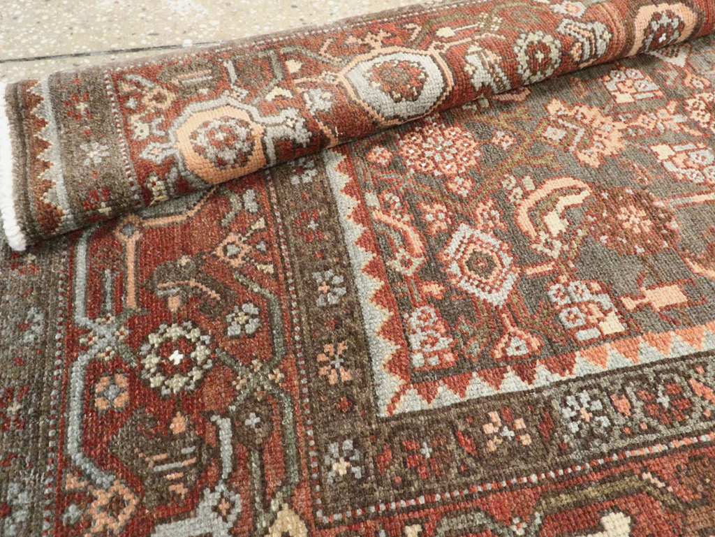 Antique Persian Malayer Runner, No.18589 - Staging