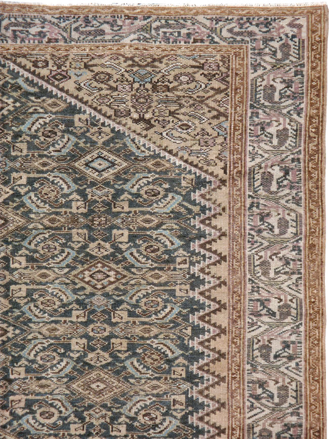 Vintage Persian Malayer Carpet, No.18637 - Staging