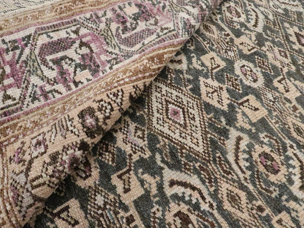 Vintage Persian Malayer Carpet, No.18637 - Staging