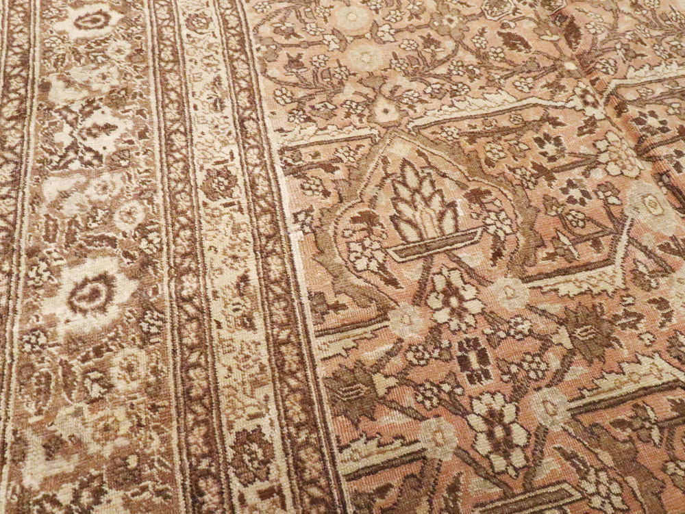 Antique Persian Tabriz Carpet, No.18648 - Staging