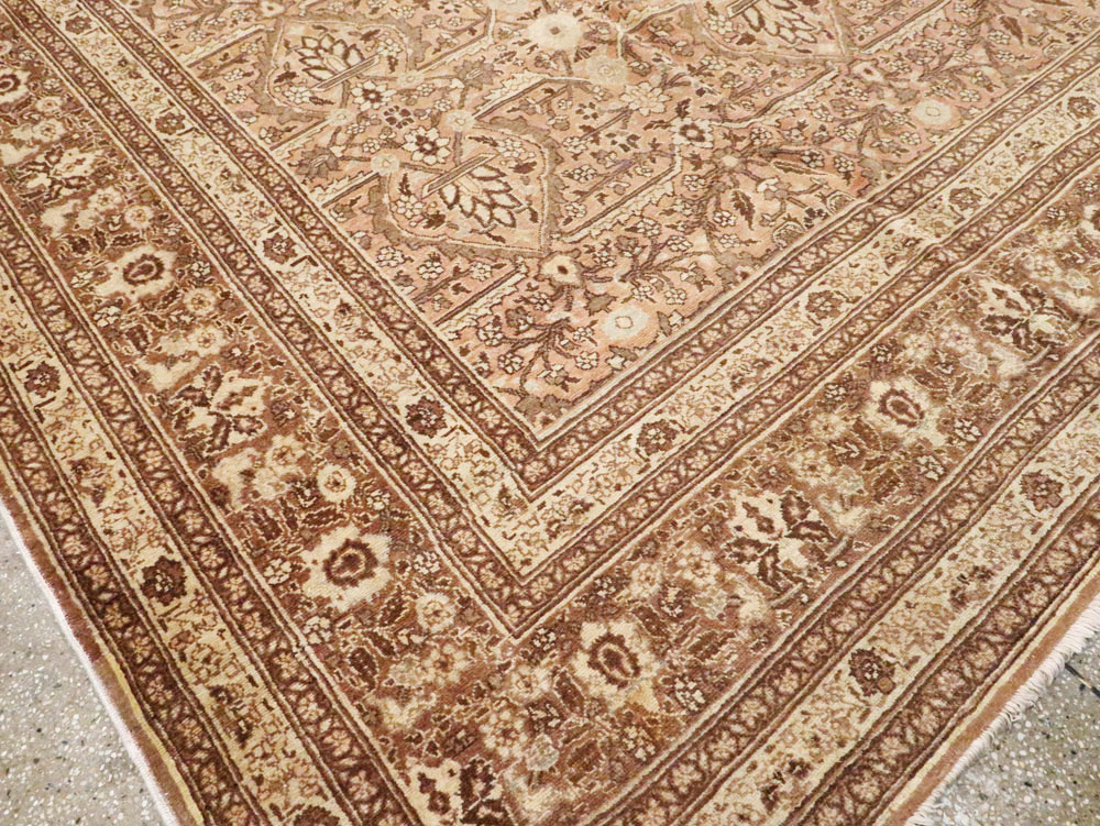Antique Persian Tabriz Carpet, No.18648 - Staging