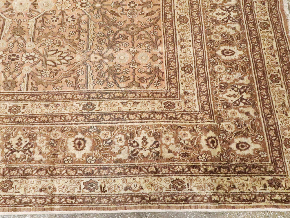 Antique Persian Tabriz Carpet, No.18648 - Staging