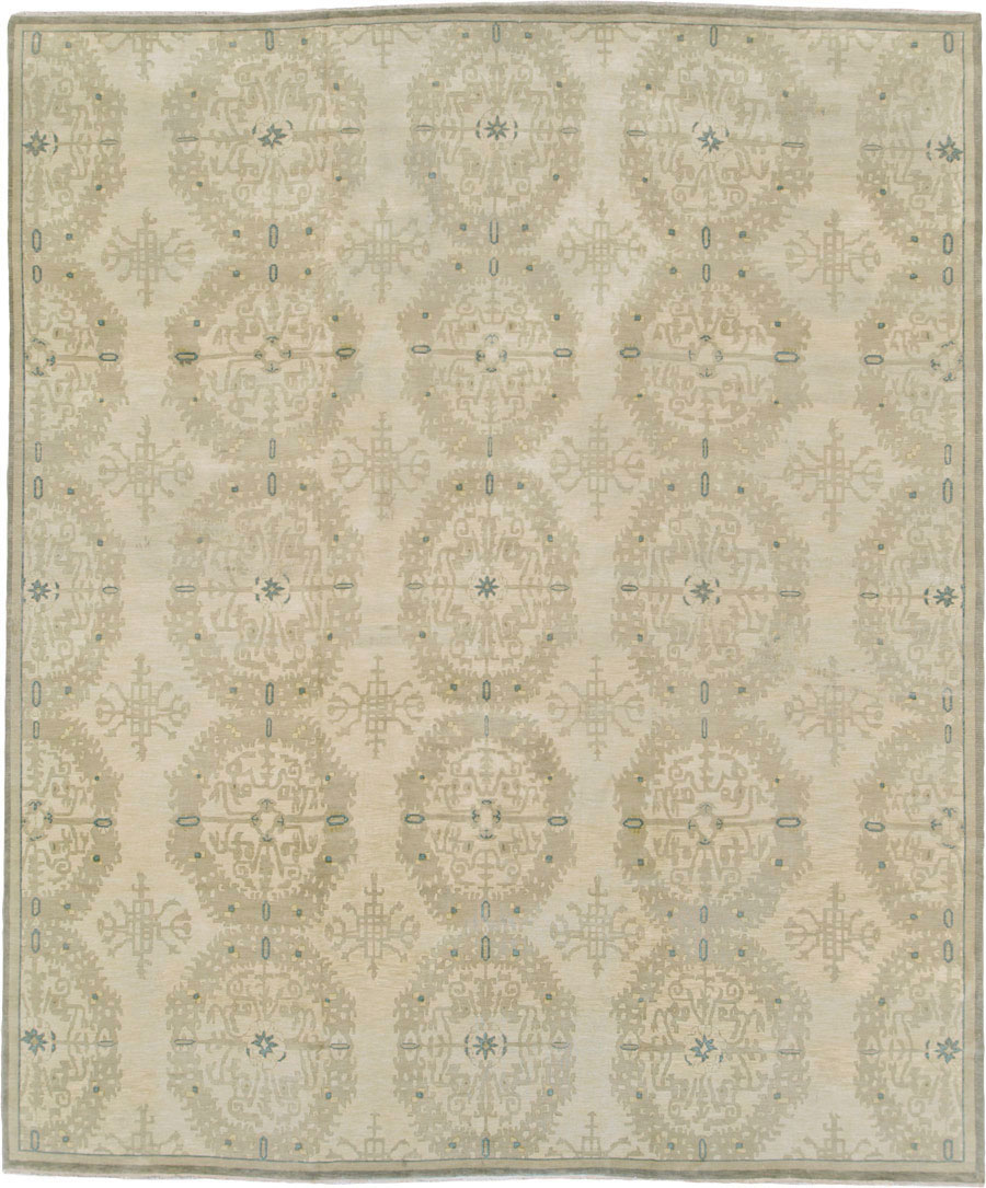 Modern Indian Lahore Large Room Size Carpet, No.18659 - Staging