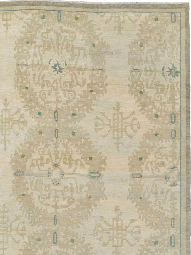 Modern Indian Lahore Large Room Size Carpet, No.18659 - Staging