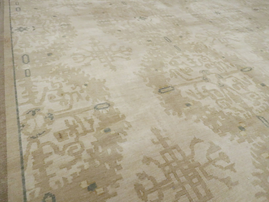 Modern Indian Lahore Large Room Size Carpet, No.18659 - Staging