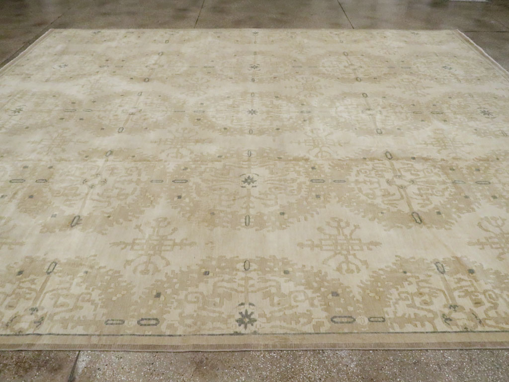 Modern Indian Lahore Large Room Size Carpet, No.18659 - Staging