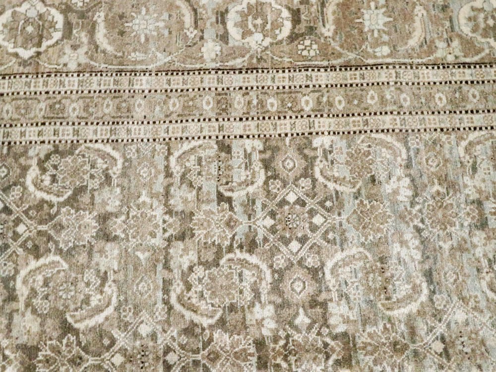Antique Persian Tabriz Carpet, No.18662 - Staging