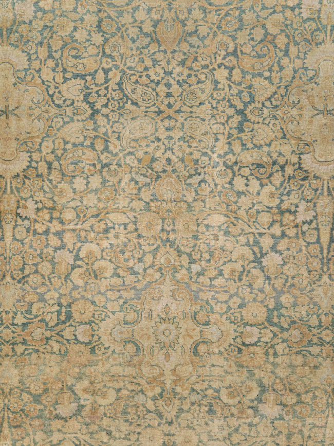 Antique Persian Mashad Carpet, No.18663 - Staging
