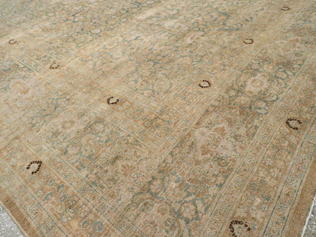 Antique Persian Mashad Carpet, No.18663 - Staging