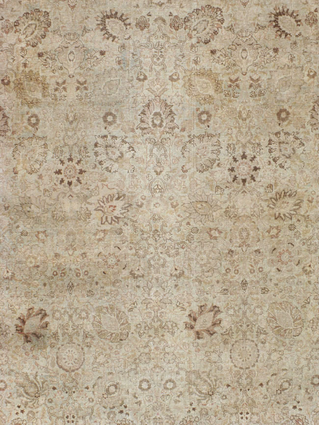 Antique Persian Tabriz Carpet, No.18669 - Staging