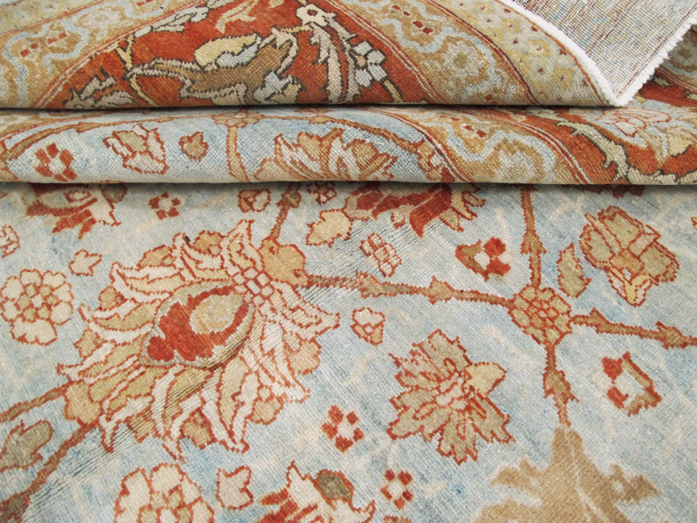 Antique Persian Tabriz Carpet, No.18670 - Staging