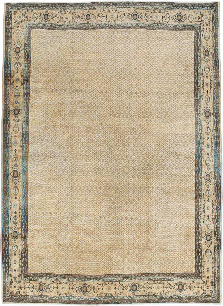 Antique Persian Malayer Carpet, No.18676 - Staging