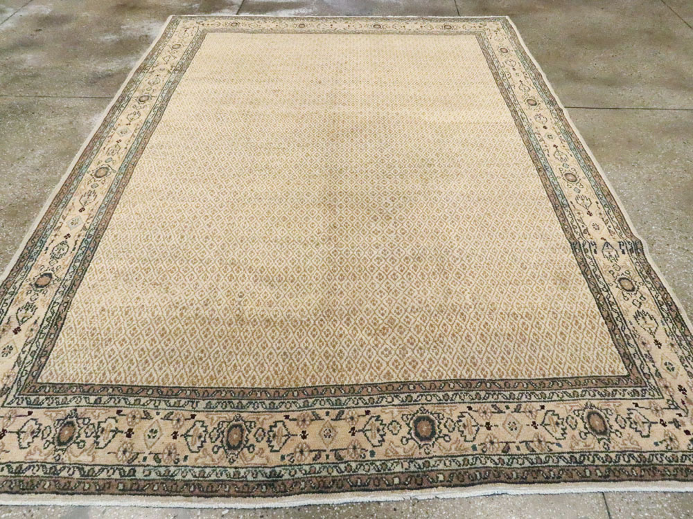 Antique Persian Malayer Carpet, No.18676 - Staging